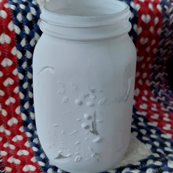 4th of July Set Two Painted burton & BURTON CANNING Jars - Picture 9 of 15
